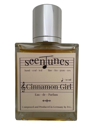 Frasco de Cinnamon Girl, de scenTunes