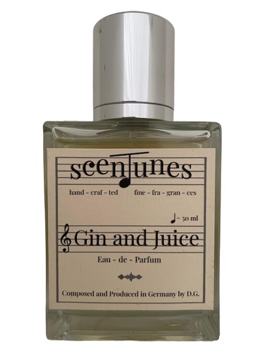 Frasco de Gin and Juice, de scenTunes