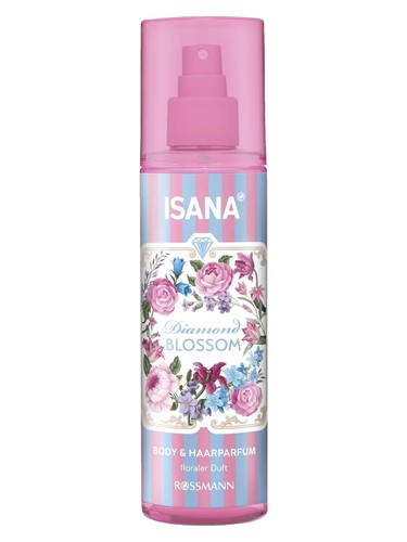 Frasco de Diamond Blossom, de ISANA