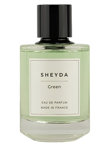 Frasco de Sheyda Green, de Paris Bleu Parfums