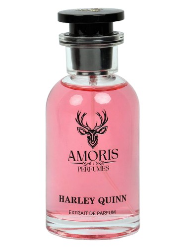 Frasco de Harley Quinn, de Amoris Perfumes