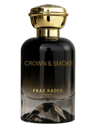 Frasco de Crown & Smoke, de Fraz Kader Parfums