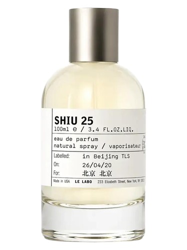 Frasco de Shiu 25, de Le Labo