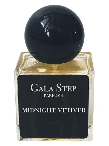 Frasco de Midnight Vetiver — Gala Step Parfums