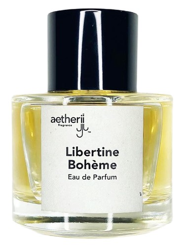 Frasco de Libertine Bohème, de Aetherii Fragrance