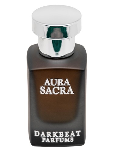 Frasco de Aura Sacra, de Darkbeat Parfums