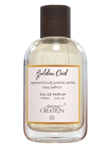 Frasco de Golden Oud, de Amazing Creation