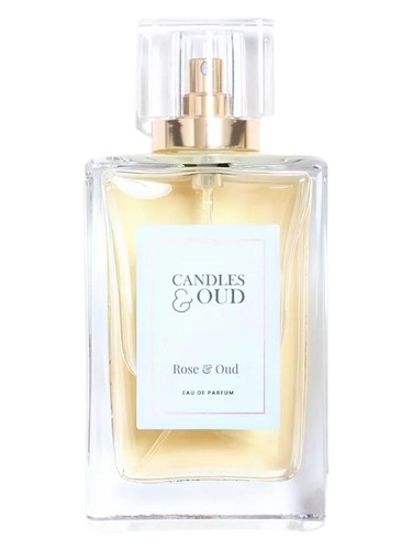 Frasco de Rose & Oud, de Candles & Oud