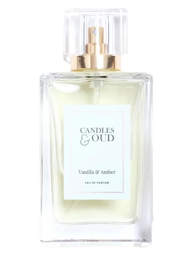 Frasco de Vanilla & Amber, de Candles & Oud