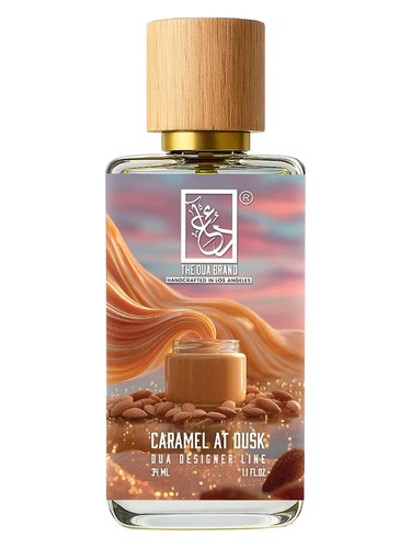 Frasco de Caramel At Dusk, de The Dua Brand