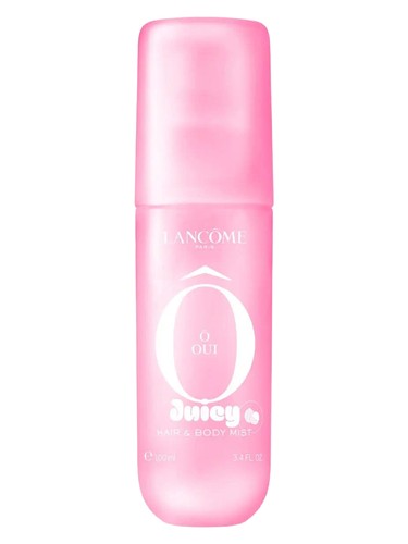 Frasco de Ô Oui Juicy Hair & Body Mist, de Lancôme