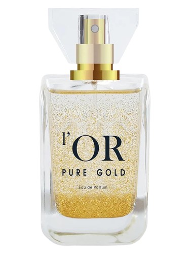 Frasco de L'Or Pure Gold, de MBR