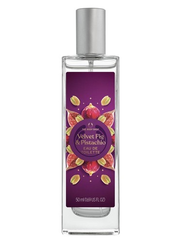 Frasco de Velvet Fig & Pistachio, de The Body Shop