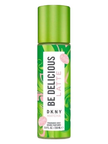 Frasco de DKNY Be Delicious Latte Matcha Body Mist, de Donna Karan