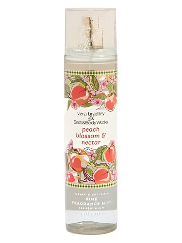 Frasco de Peach Blossom & Nectar Mist — Bath & Body Works