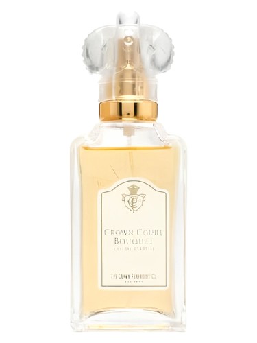 Frasco de Crown Court Bouquet, de The Crown Perfumery Co.