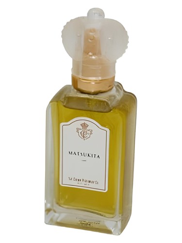 Frasco de Matsukita, de The Crown Perfumery Co.