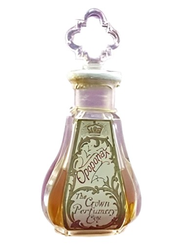 Frasco de Opoponax, de The Crown Perfumery Co.