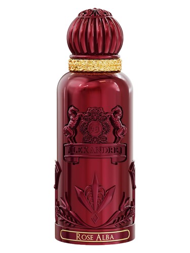 Frasco de Rose Alba II, de Alexandre.J