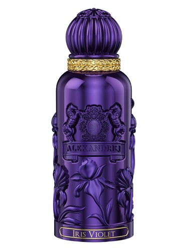 Frasco de Iris Violet II, de Alexandre.J