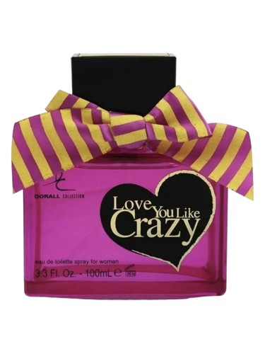 Frasco de Love You Like Crazy, de Dorall Collection