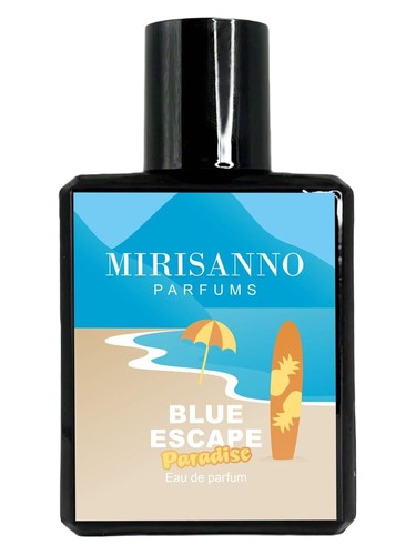 Frasco de Blue Escape Paradise, de Mirisanno Parfums