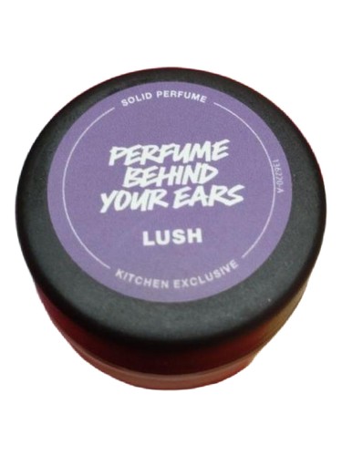 Frasco de Perfume Behind Your Ears, de Lush