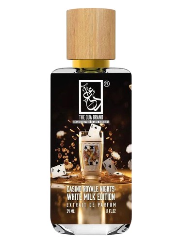 Frasco de Casino Royale Nights: White Milk Edition, de The Dua Brand