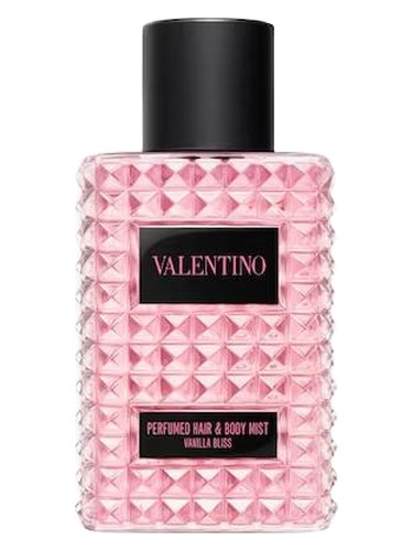 Frasco de Born In Roma Vanilla Bliss Mist, de Valentino