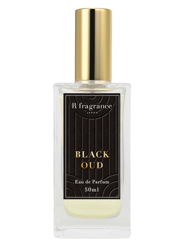 Frasco de Black Oud, de R fragrance