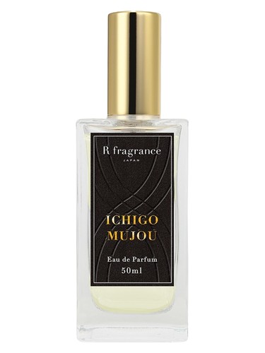 Frasco de Ichigo Mujou, de R fragrance