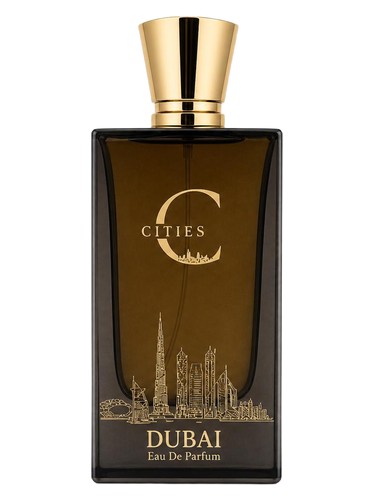 Frasco de Dubai, de Cities Perfumes