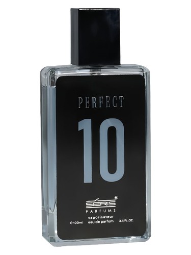 Frasco de Perfect 10 Black, de Seris Parfums