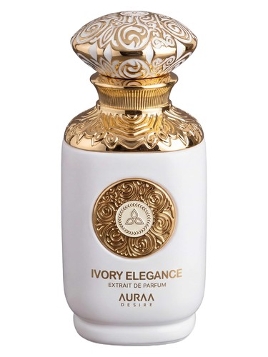 Frasco de Ivory Elegance, de Auraa Desire by Rasasi