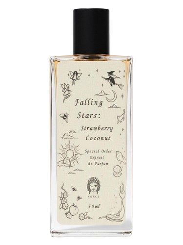 Frasco de Falling Stars Strawberry Coconut, de Sorce