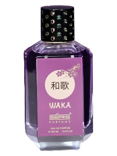 Frasco de WAKA, de Seris Parfums