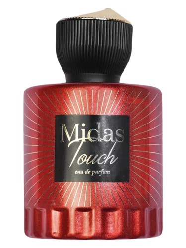 Frasco de Midas Touch, de AMD Perfumes