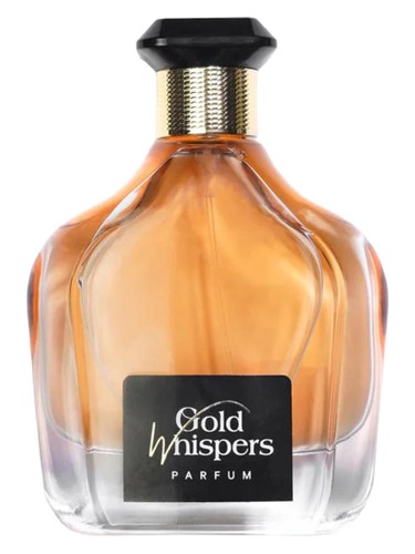 Frasco de Gold Whispers, de AMD Perfumes