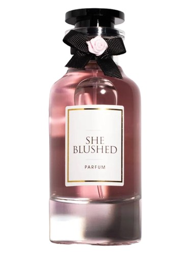 Frasco de She Blushed, de AMD Perfumes