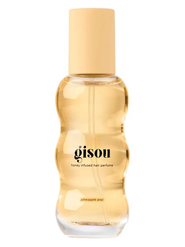 Frasco de Pineapple Pop Honey Infused Hair Perfume, de Gisou