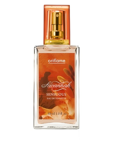 Frasco de Savannah Sensuous, de Oriflame
