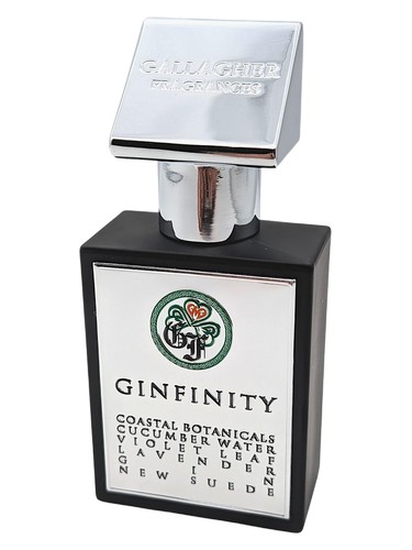Frasco de Ginfinity, de Gallagher Fragrances