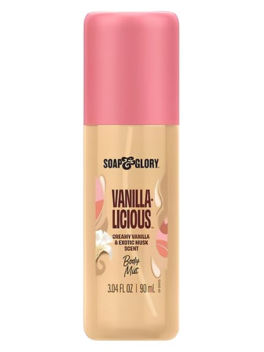 Frasco de Vanilla-Licious, de Soap & Glory