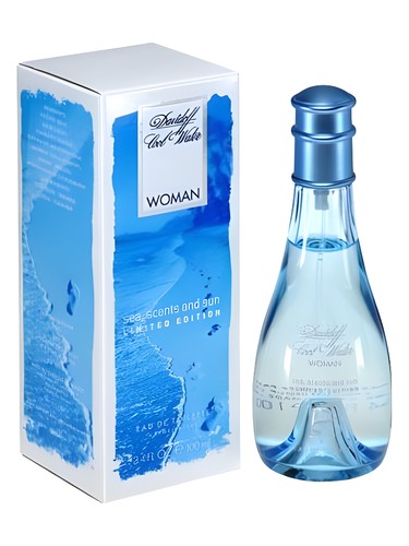 Frasco de Cool Water Sea Scent and Sun, de Davidoff