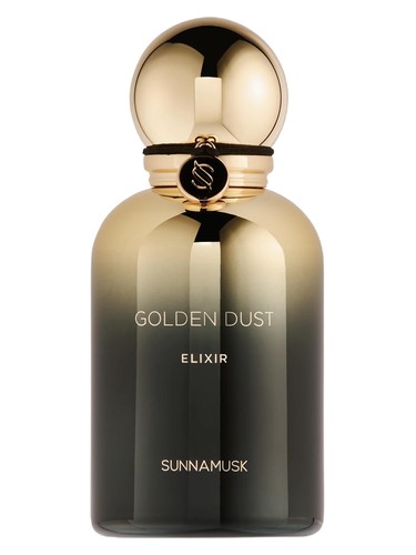 Frasco de Golden Dust Elixir, de Sunnamusk