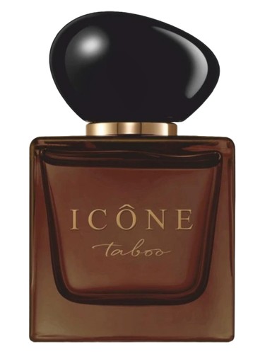 Frasco de ICÔNE Taboo, de Mavue Cosmetics
