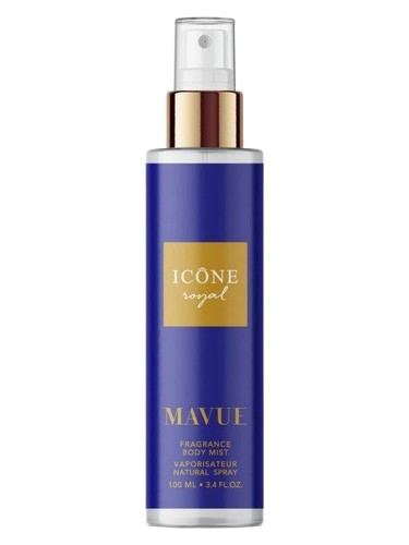 Frasco de ICÔNE Royal, de Mavue Cosmetics
