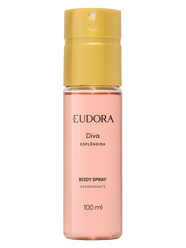 Frasco de Diva Esplêndida Body Spray — Eudora