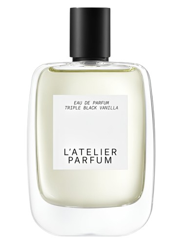 Frasco de Triple Black Vanilla, de L'Atelier Parfum