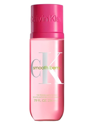 Frasco de Smooth Berry Body Mist, de Calvin Klein